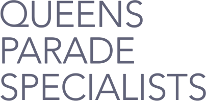 Queens Parade Specialists Logo